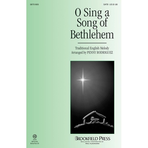 O Sing A Song Of Bethlehem SATB (Octavo)