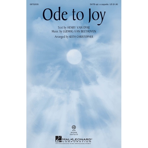 Ode To Joy SATB (Octavo)