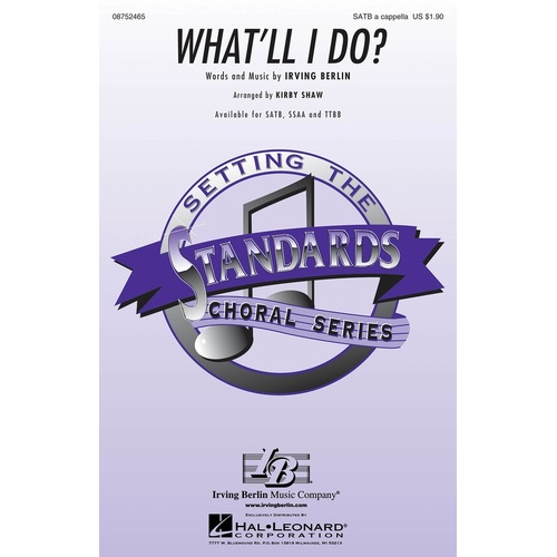 What Ll I Do SATB (Octavo)