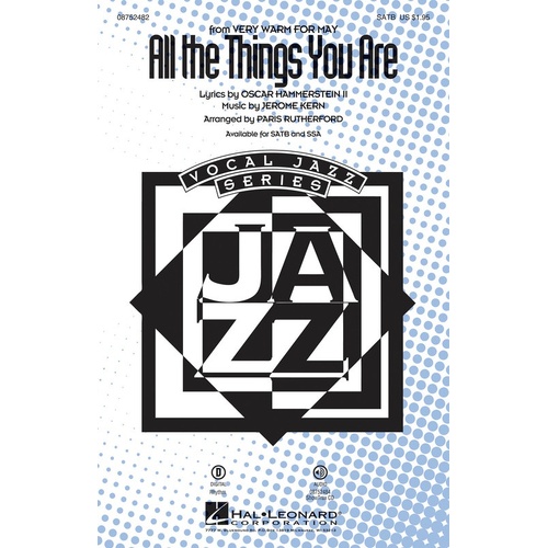 All The Things You Are SATB (Octavo)