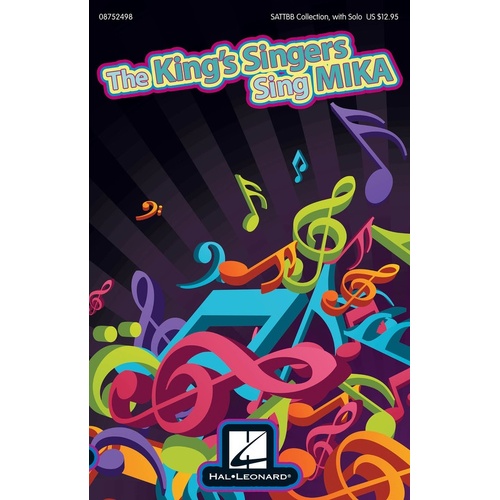 Kings Singers Sing Mika SaTTBB A Cappella (Octavo)
