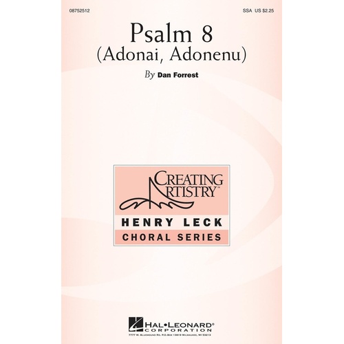 Psalm 8 (Octavo)