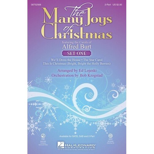 Many Joys Of Christmas Set One 2Pt (Octavo)