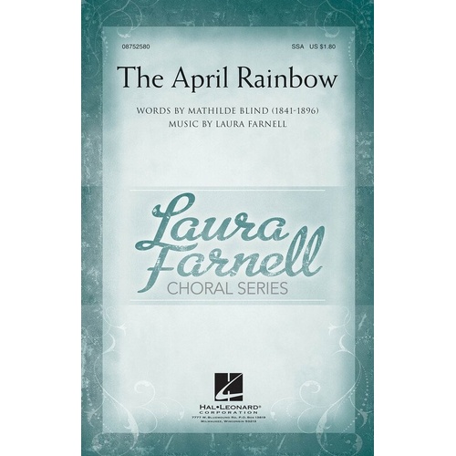 April Rainbow SSA Choral Sheet Music - Hal Leonard, 12 Pages, Duration: 3:00