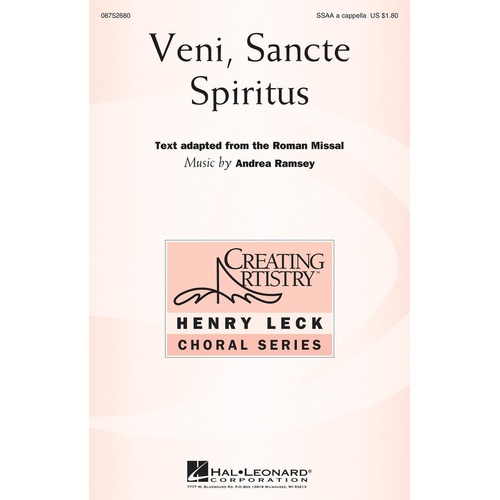 Veni Sancte Spiritus SSAA (Octavo)