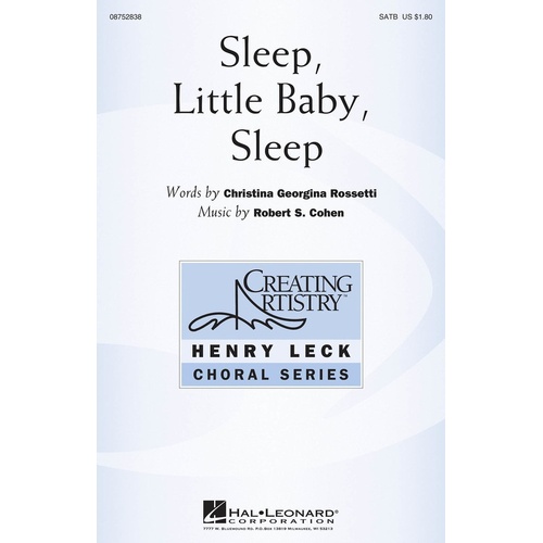 Sleep Little Baby Sleep SATB (Octavo)