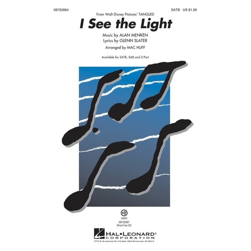 I See the Light (Tangled) SAB Choral Arrangement by Mac Huff