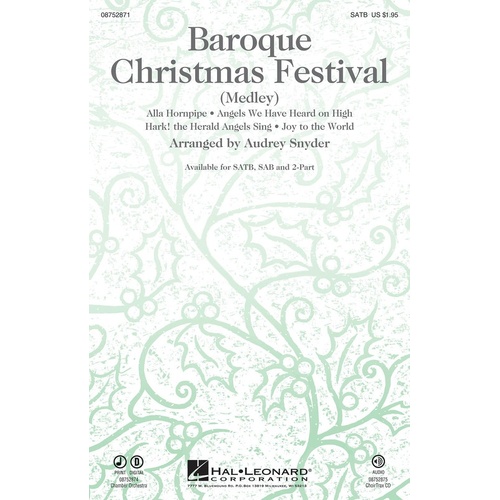 Baroque Christmas Festival SAB (Octavo)