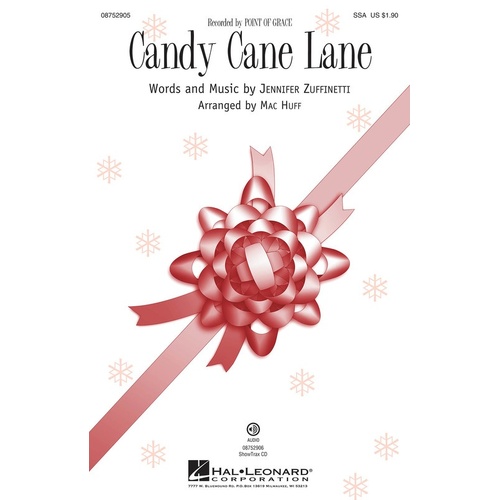 Candy Cane Lane ShowTrax CD (CD Only)
