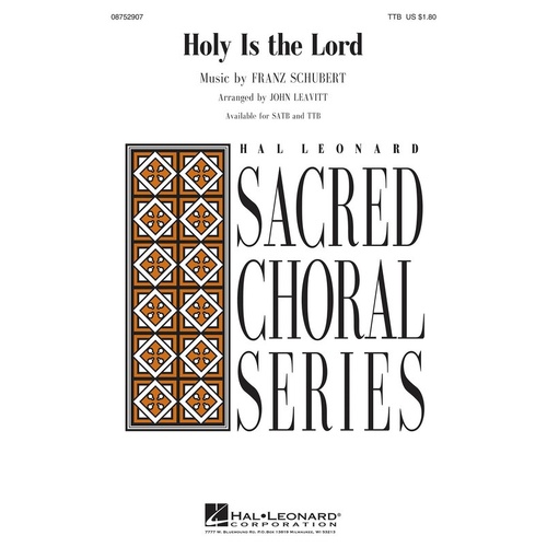 Holy Is The Lord TTB (Octavo)