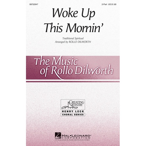 Woke Up This Mornin 2Pt (Octavo)