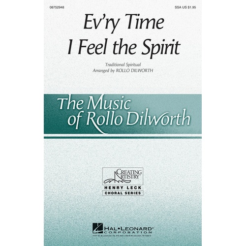 Evry Time I Feel The Spirit SSA (Octavo)