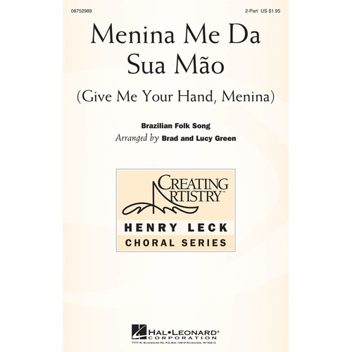 Menina Me Da Sua Mao 2Pt (Octavo)