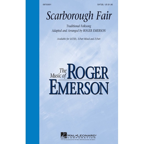 Scarborough Fair SATB (Octavo)