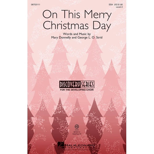 On This Merry Christmas Day VoiceTrax CD (CD Only)