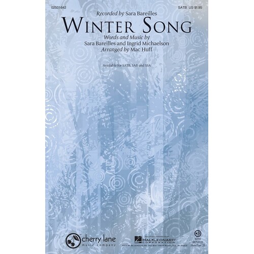 Winter Song ShowTrax CD (CD Only)