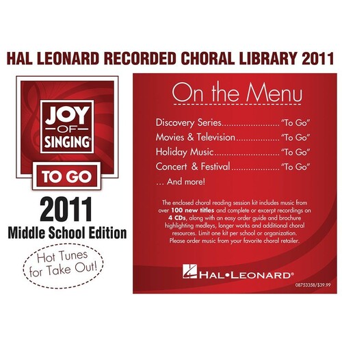 HLCRL Middle School 2011-2012 Choral Box (O/P)