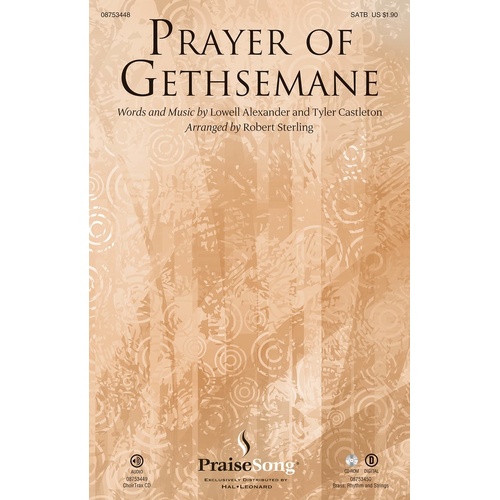 Prayer Of Gethsemane SATB (Octavo)