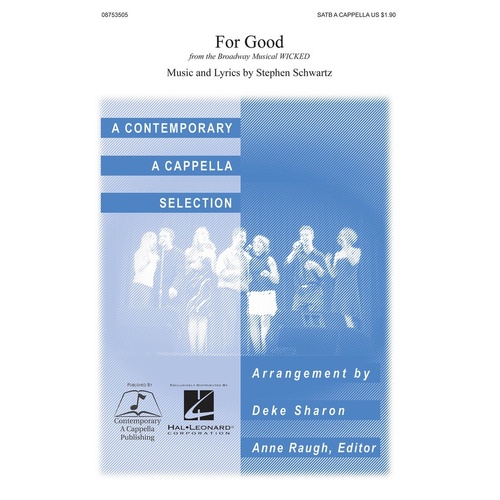 For Good (From Wicked) SATB (Octavo)