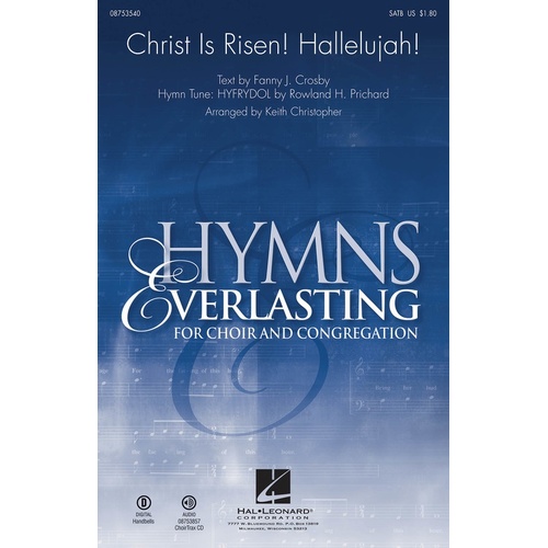 Christ Is Risen Hallelujah SATB (Octavo)