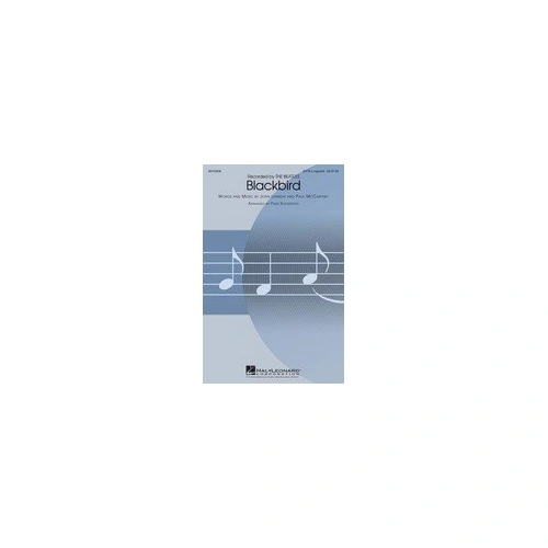 Blackbird SATB Choral Score by Paris Rutherford - Hal Leonard, 16 Pages
