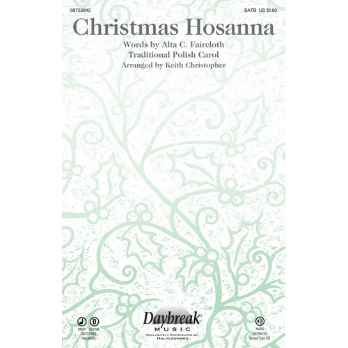 Christmas Hosanna SATB (Octavo)