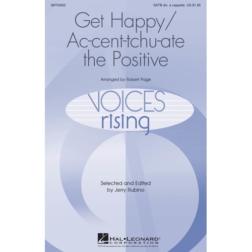 Get Happy/ Accenttchuate The Positive SATB (Octavo)