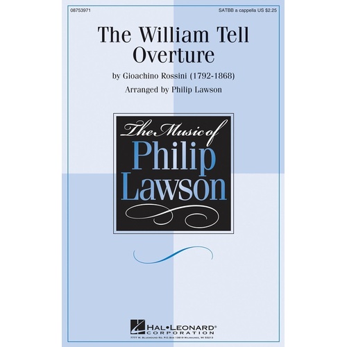 William Tell Overture SATBb (Octavo)