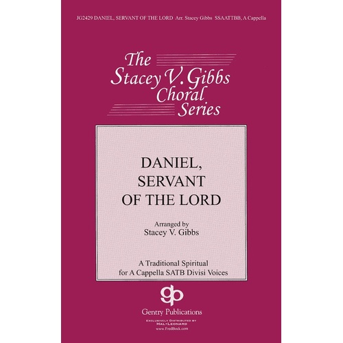 Daniel Servant Of The Lord SATB (Octavo)