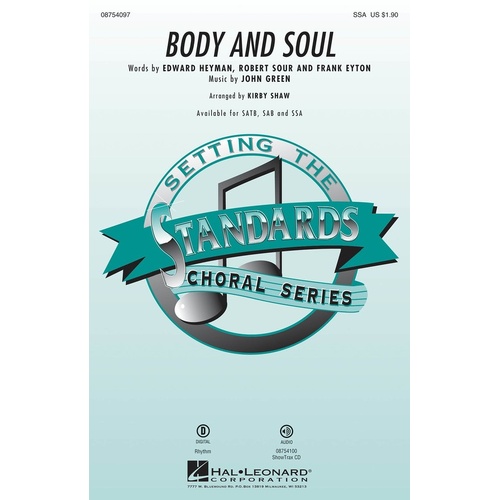 Body And Soul SSA (Octavo)