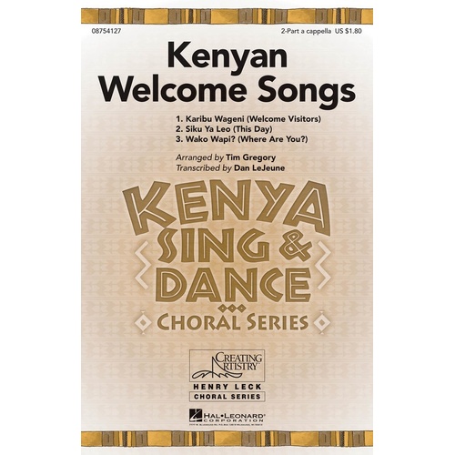 Kenyan Welcome Songs 2Pt (Octavo)