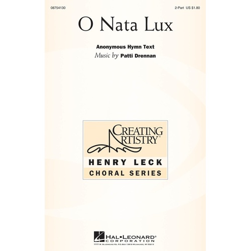 O Nata Lux 2Pt (Octavo)