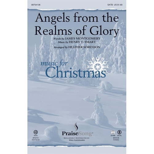 Angels From The Realms Of Glory SATB (Octavo)