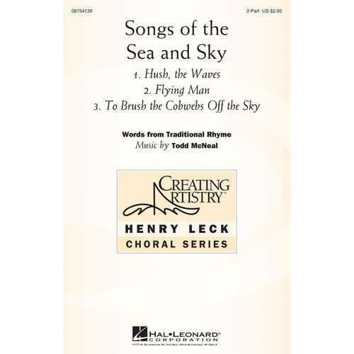 Songs Of The Sea And Sky 2Pt (Octavo)