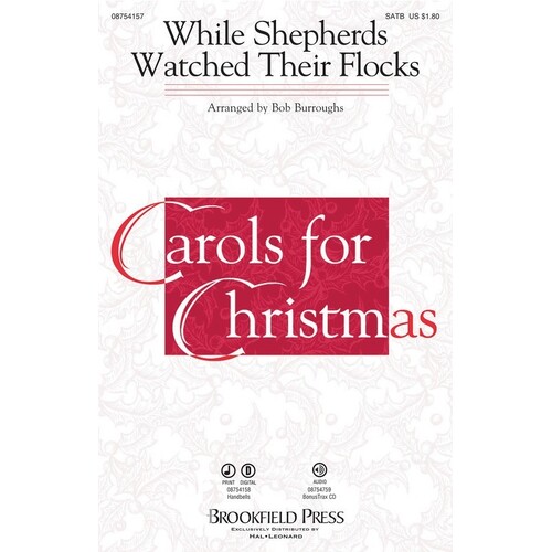 While Shepherds Watched Their Flocks SATB (Octavo)