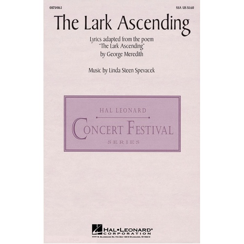 Lark Ascending SSA (Octavo)