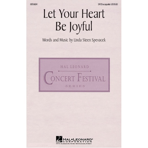 Let Your Heart Be Joyful Unac SATB (Octavo)