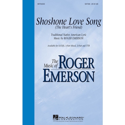Shoshone Love Song SATB (Octavo)