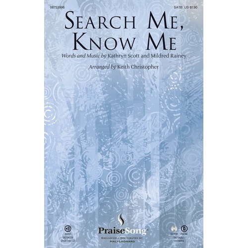 Search Me Know Me ChoirTrax CD (CD Only)