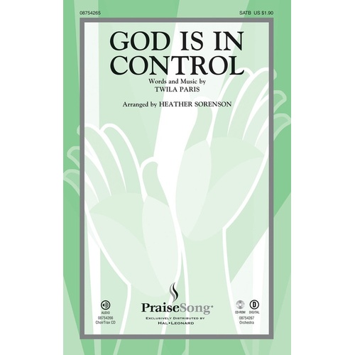 God Is In Control ChoirTrax CD (CD Only)