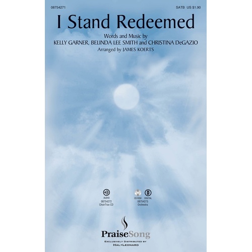I Stand Redeemed ChoirTrax CD (CD Only)