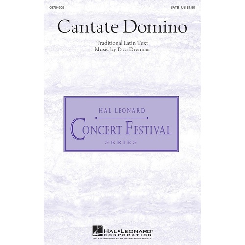 Cantate Domino SATB (Octavo)