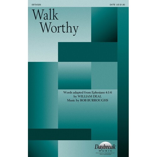 Walk Worthy SATB (Octavo)