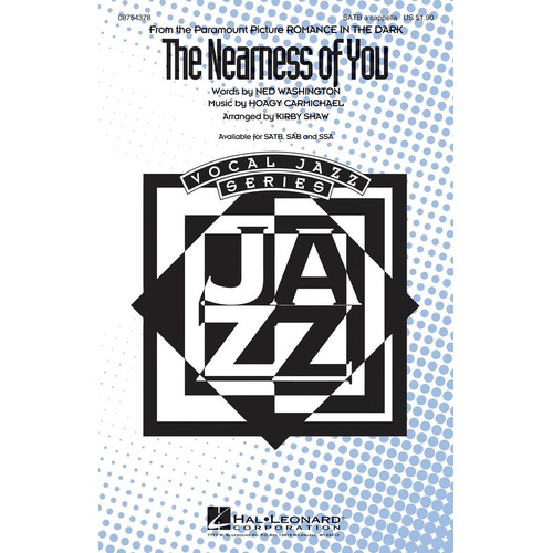 Nearness Of You SATB (Octavo)