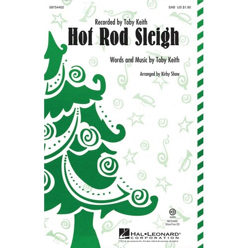 Hot Rod Sleigh SAB (Octavo)