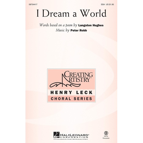 I Dream A World SSA (Octavo)