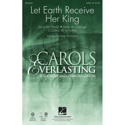 Let Earth Receive Her King SATB (Octavo)