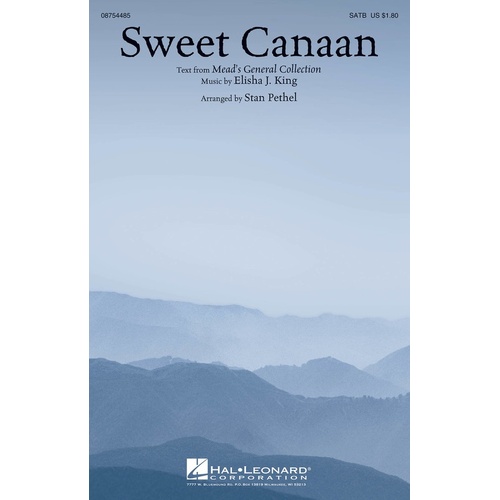 Sweet Canaan SATB (Octavo)