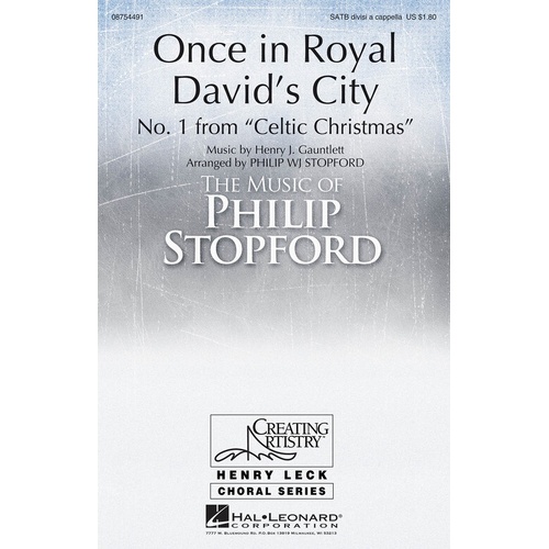 Once In Royal Davids City SATB (Octavo)