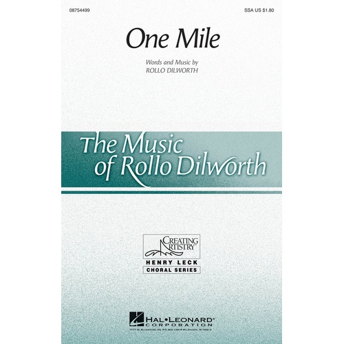 One Mile SSA (Octavo)